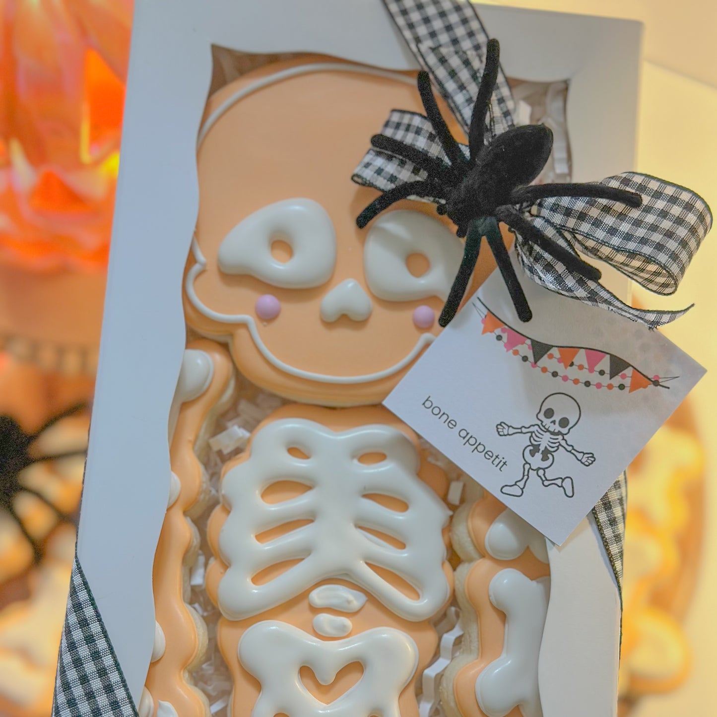 Cute Skeleton, Cookie Set, Boxed