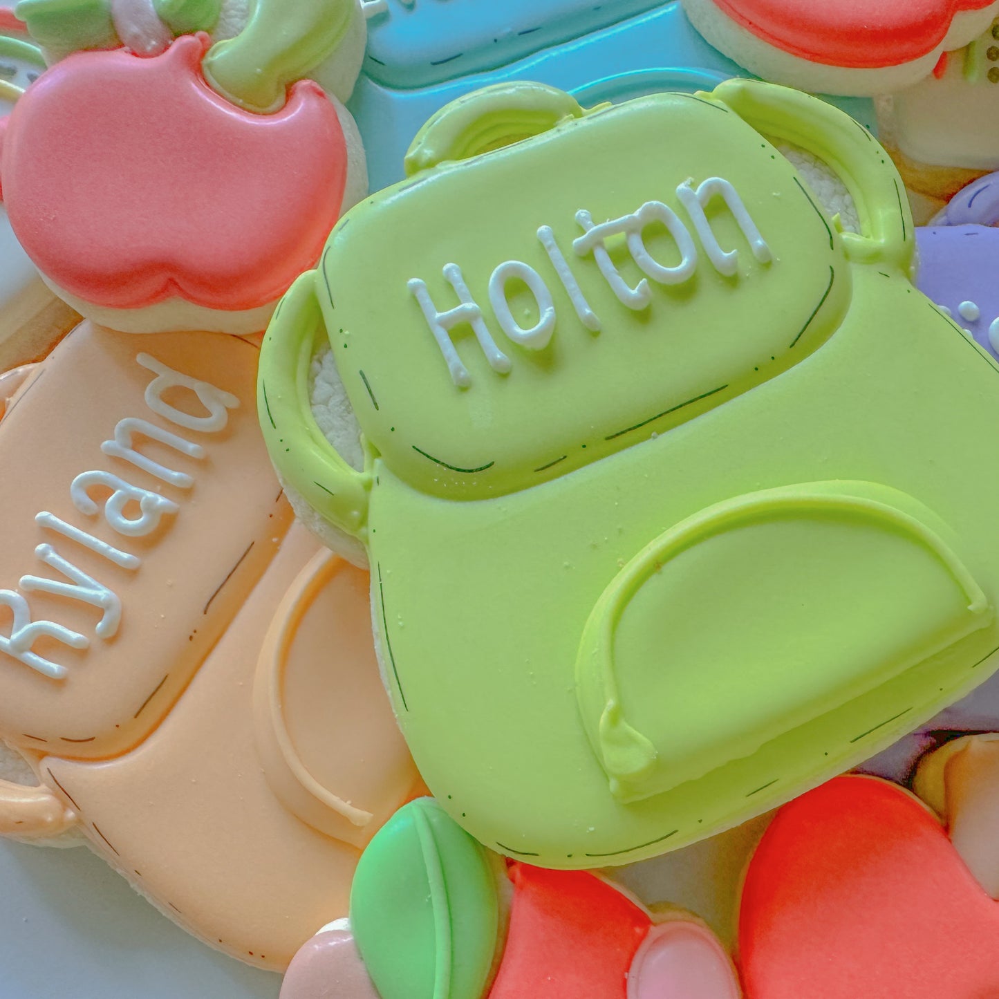 Personalized Back Pack, Individual Cookie, Large