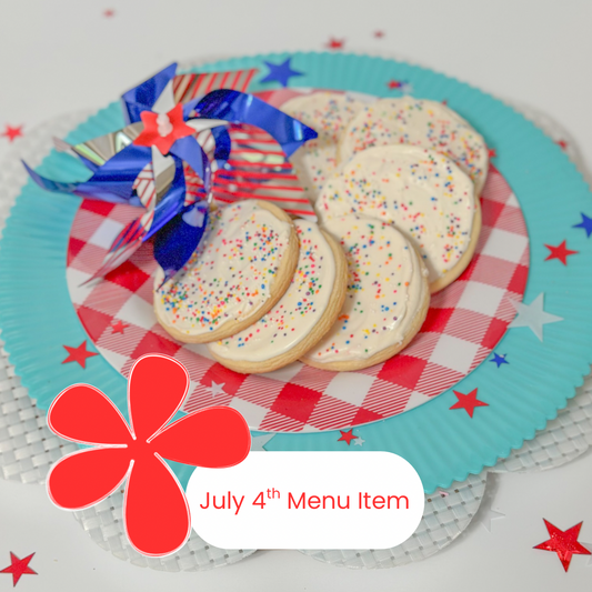 Frosted & Sprinkled Roll Out Cookies, 1 dozen