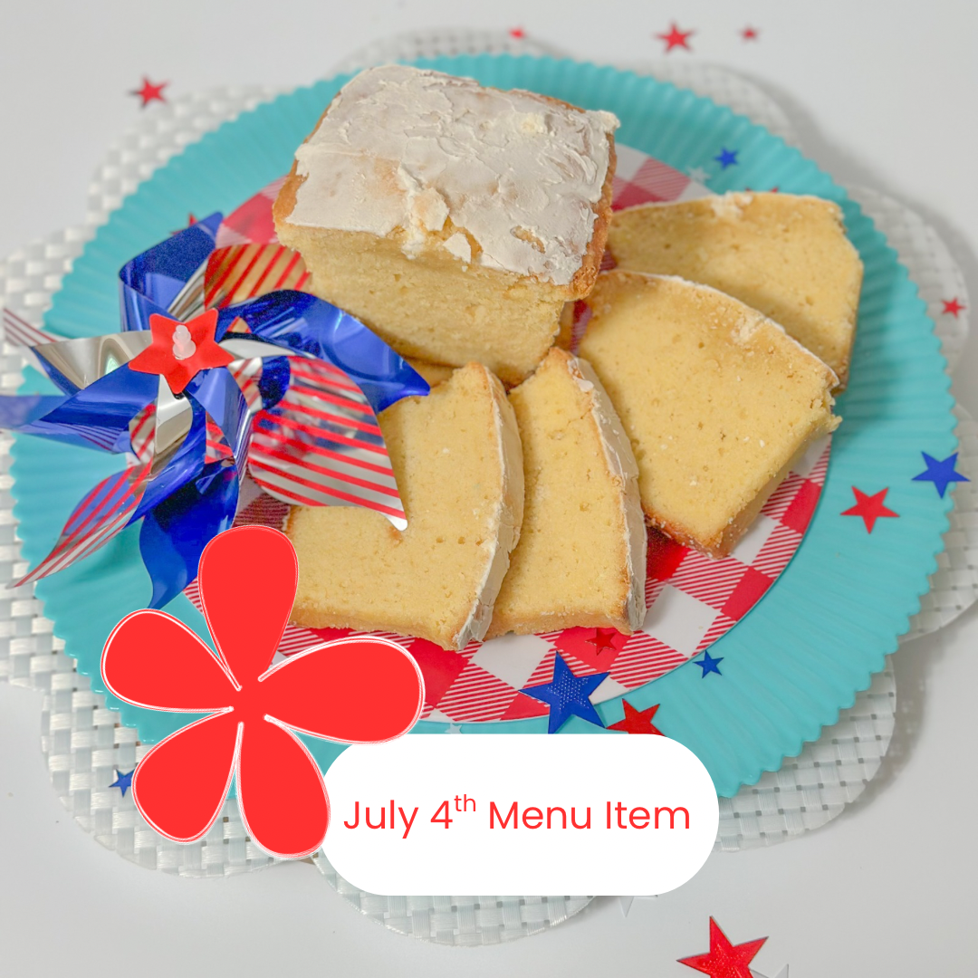 Pound Cake Loaf with Lemon Glaze