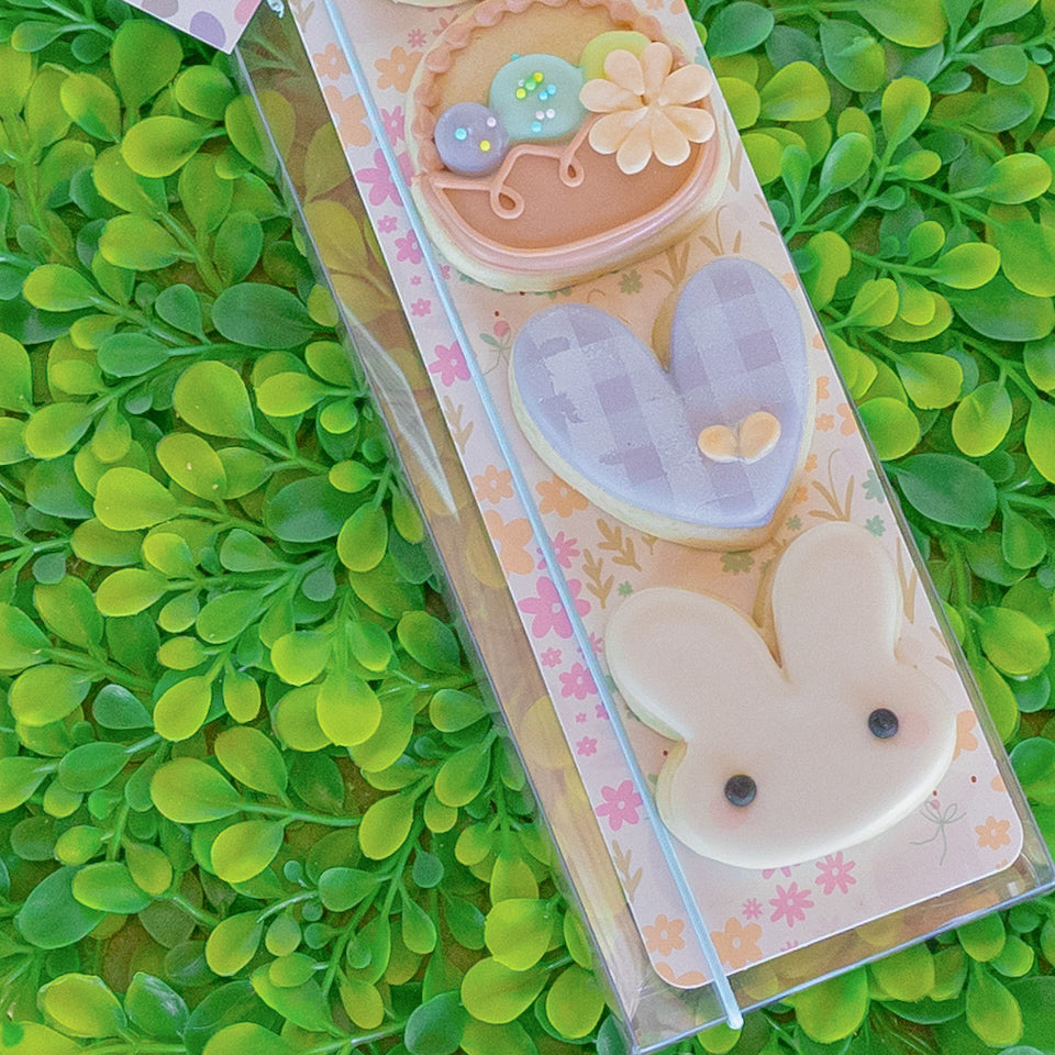 Happy Easter, Mini Cookie, 4 pack