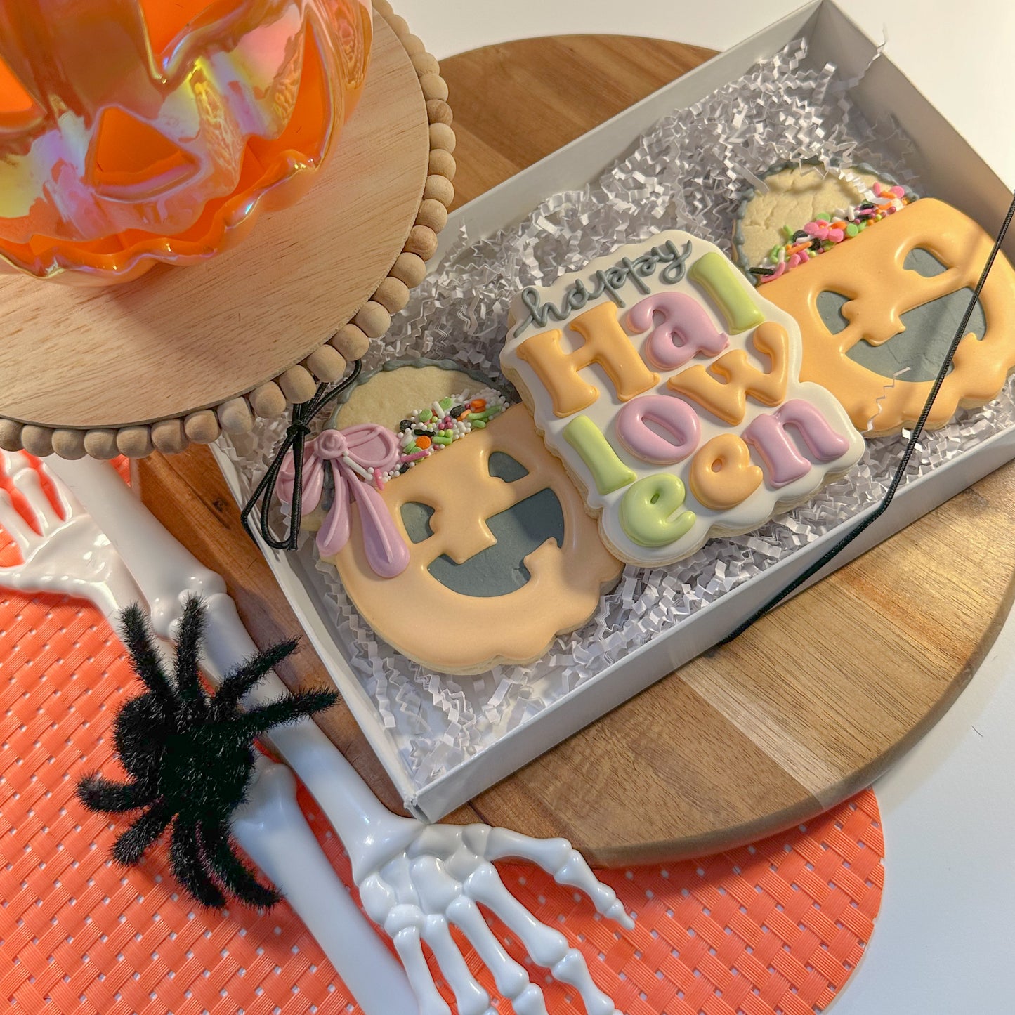 Happy Halloween Gift Set, Three Cookie Set