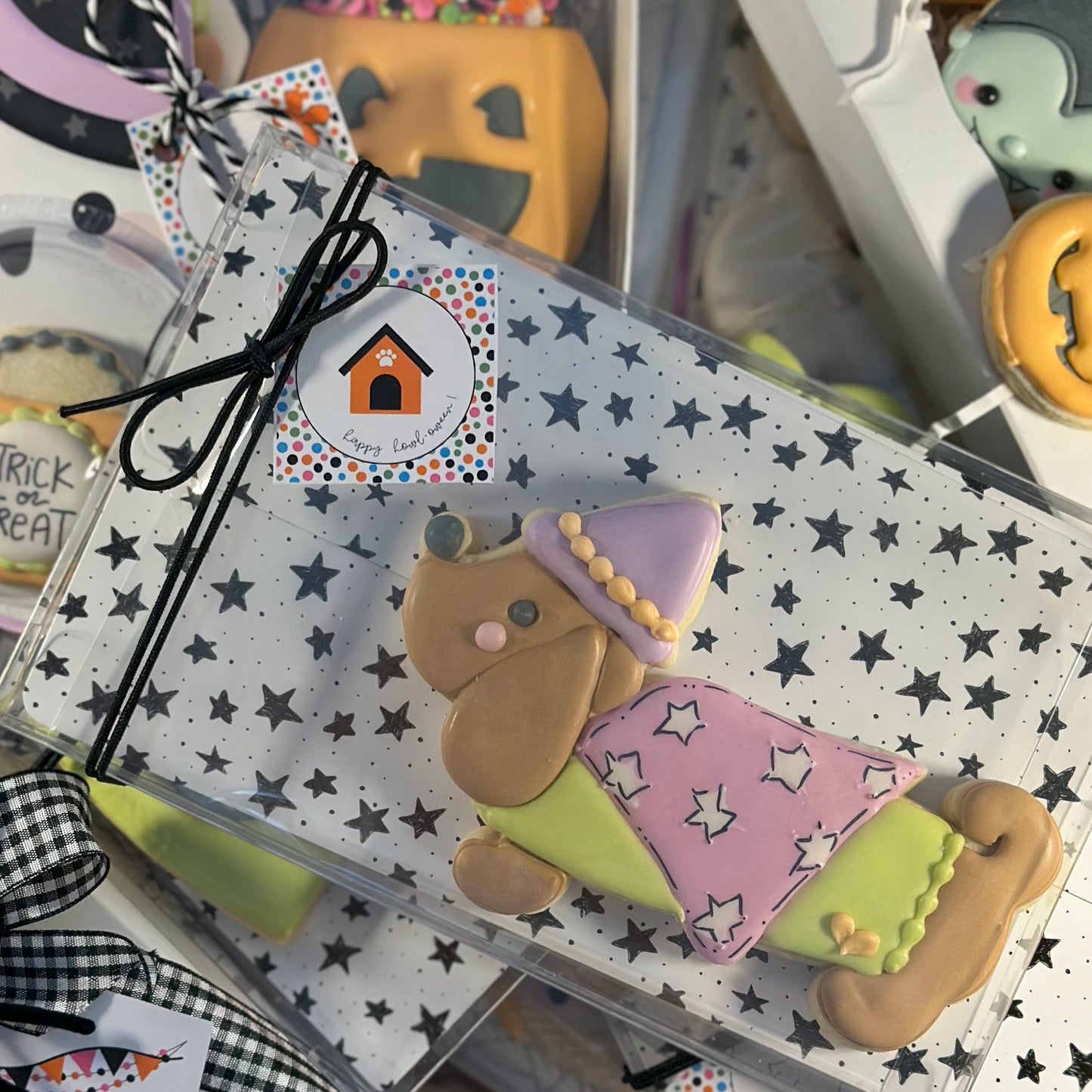 Howl-oween Hound, Individual Boxed Cookies