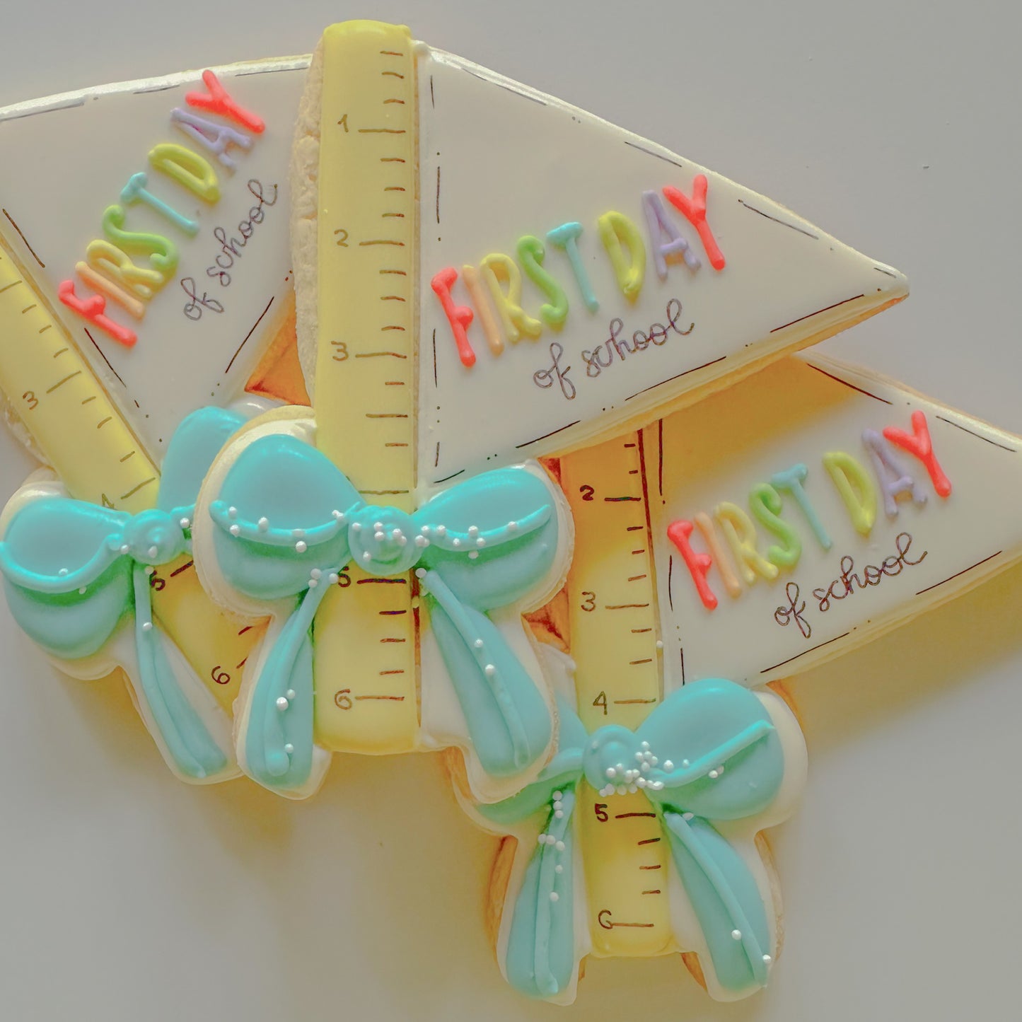 First Day Of School, Individual Cookie, Large