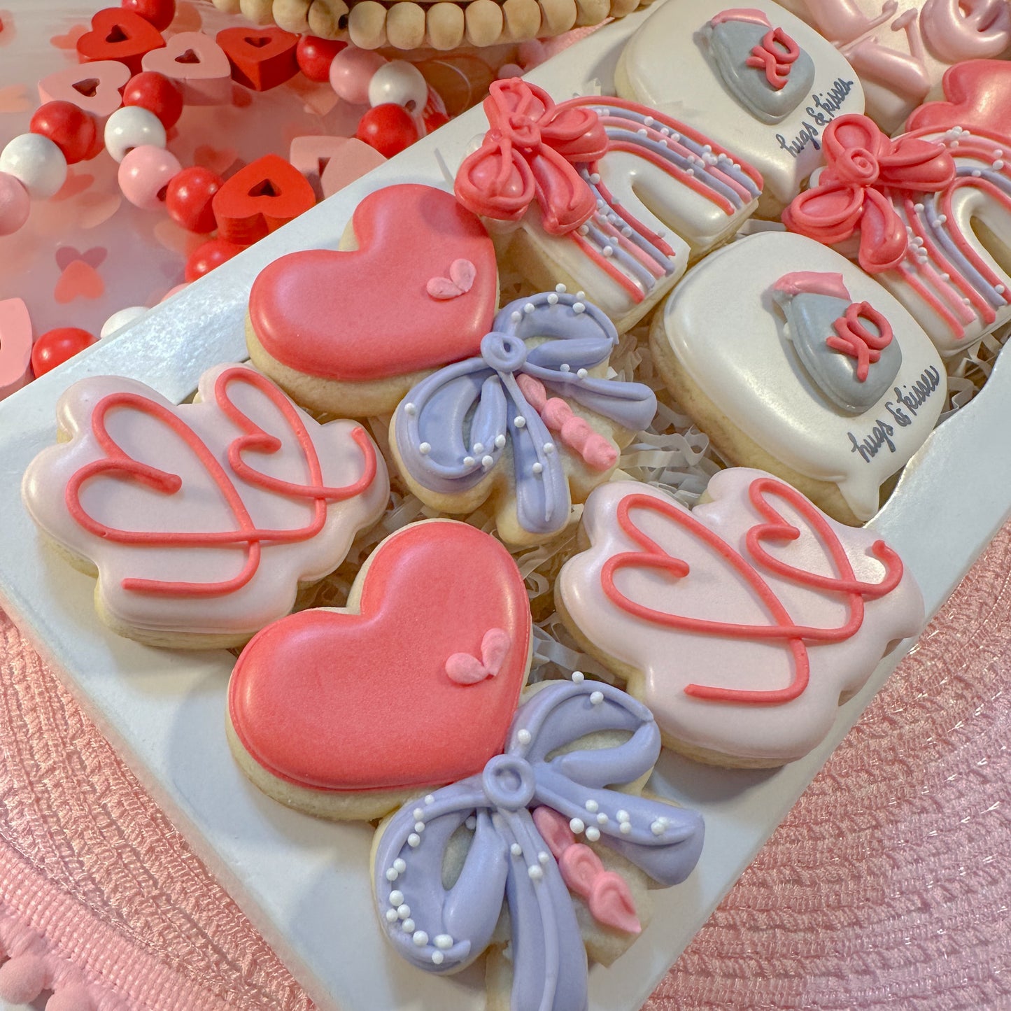 Valentine Mini Cookies, Boxed 1 Dozen