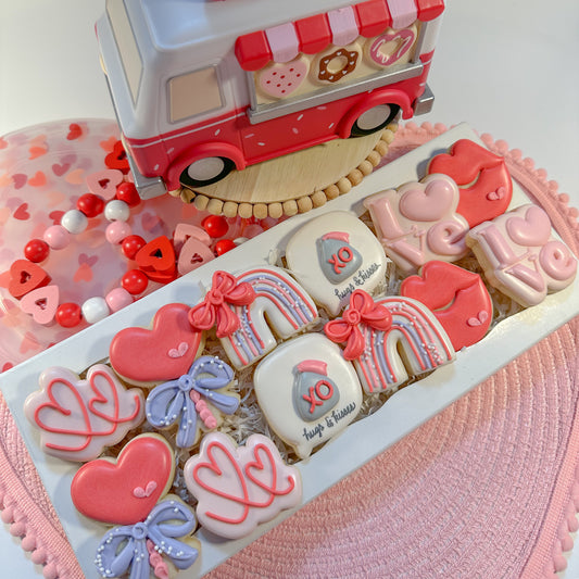 Valentine Mini Cookies, Boxed 1 Dozen