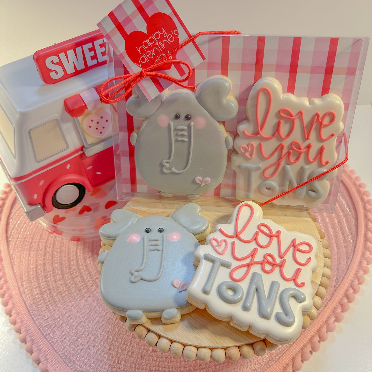 Love You Tons, Two Cookie Set, Large