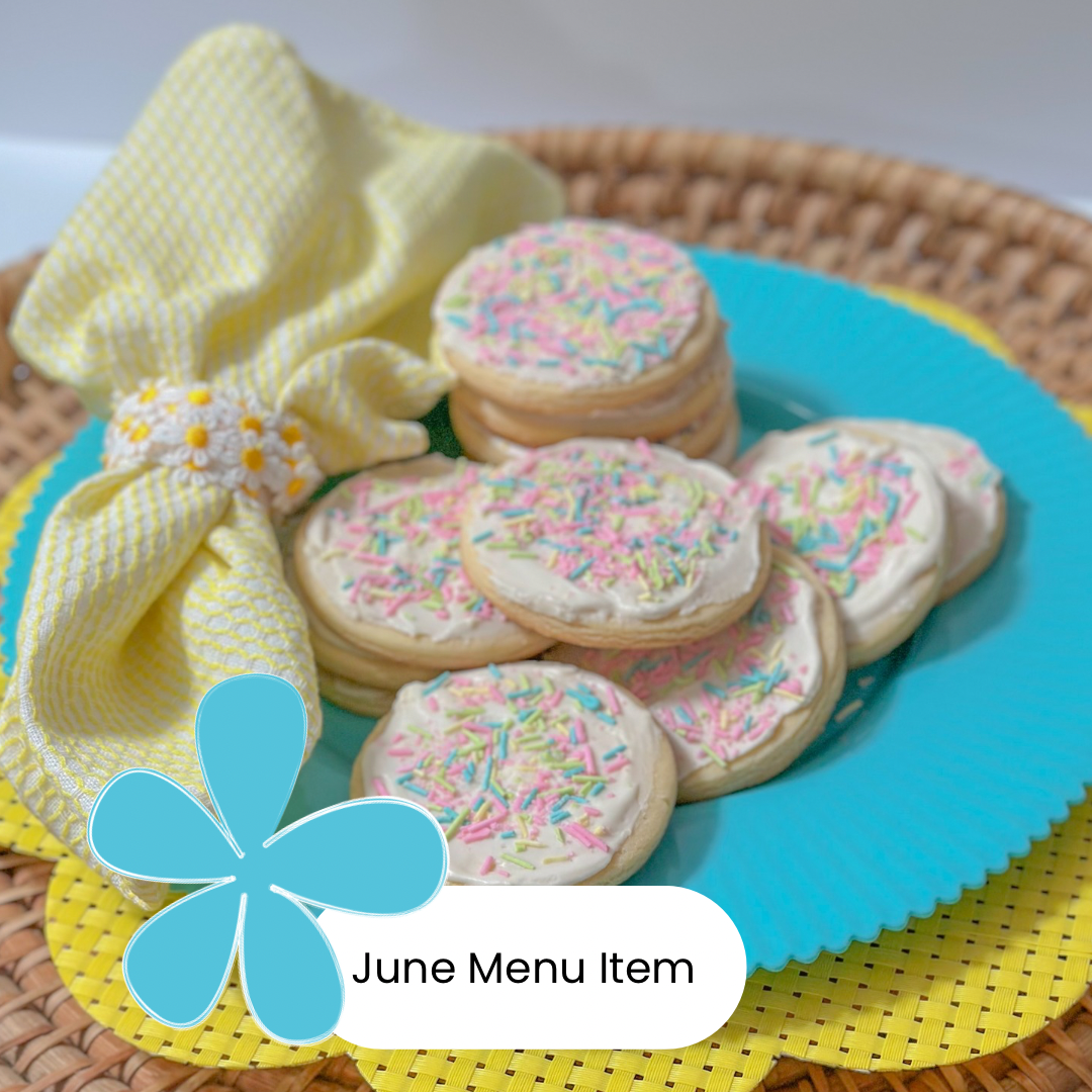 Frosted & Sprinkled, Roll Out Cookies, 1 dozen