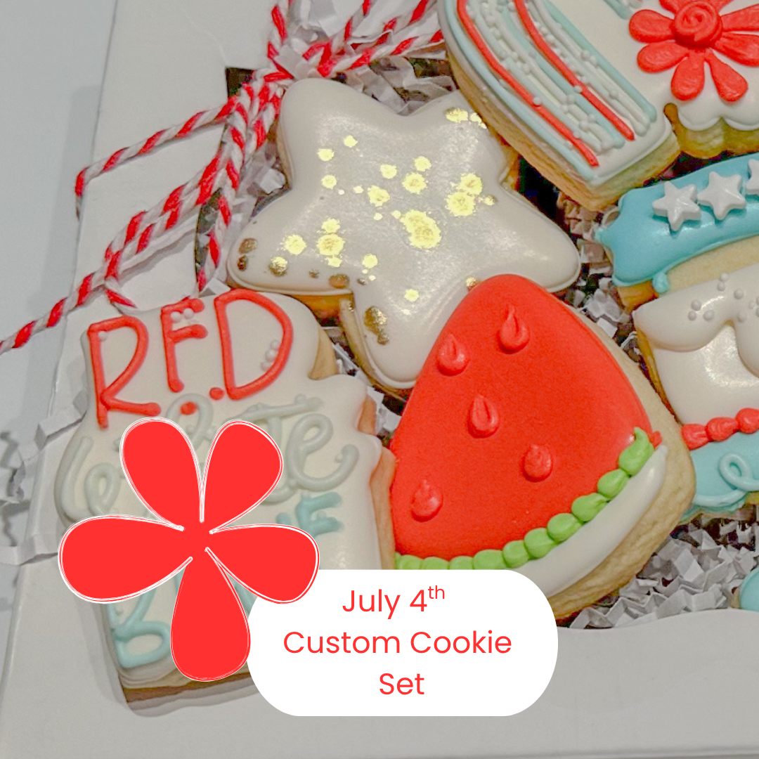 Fourth of July Mini Cookies, 1 Boxed Dozen