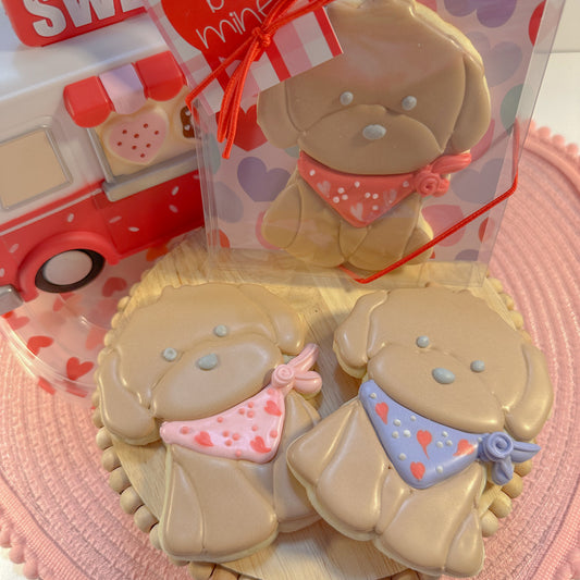 I Woof You, Individual Cookie, Large