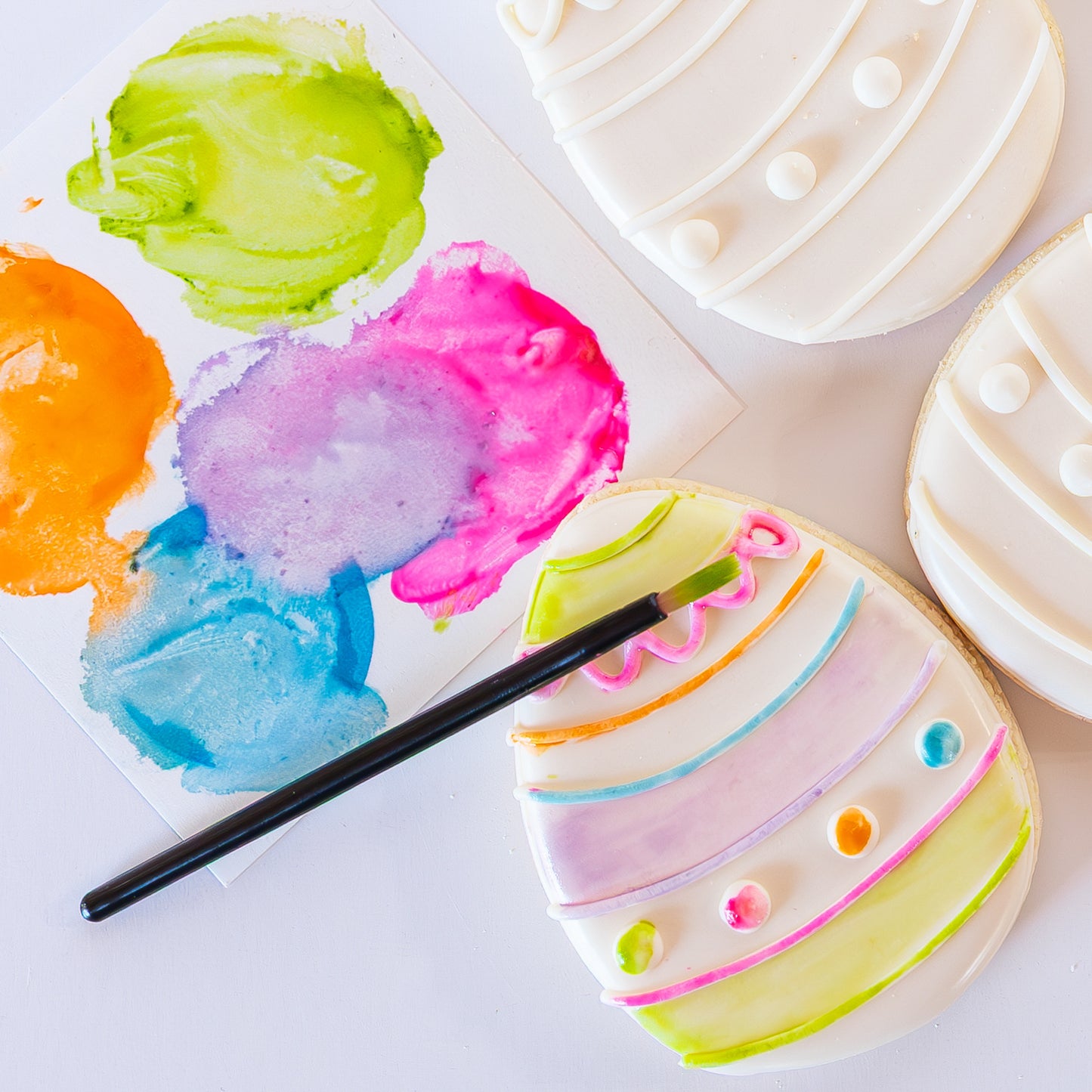 Paint Your Own Easter Egg Cookie Kit, Individual Cookie, Large