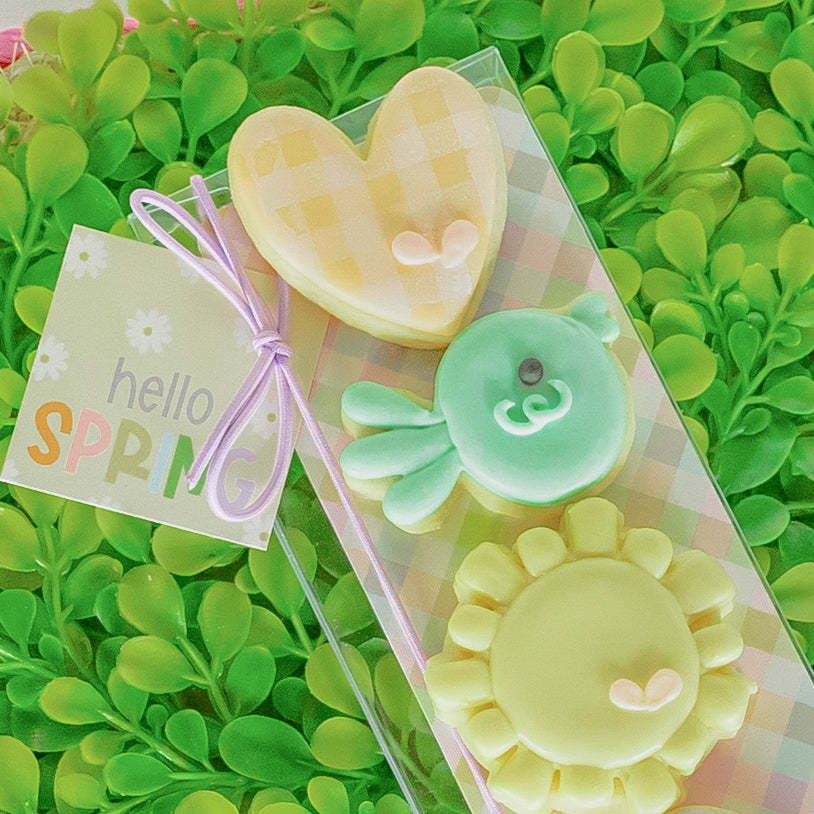 Hello Spring, Mini Cookie, 5 Pack