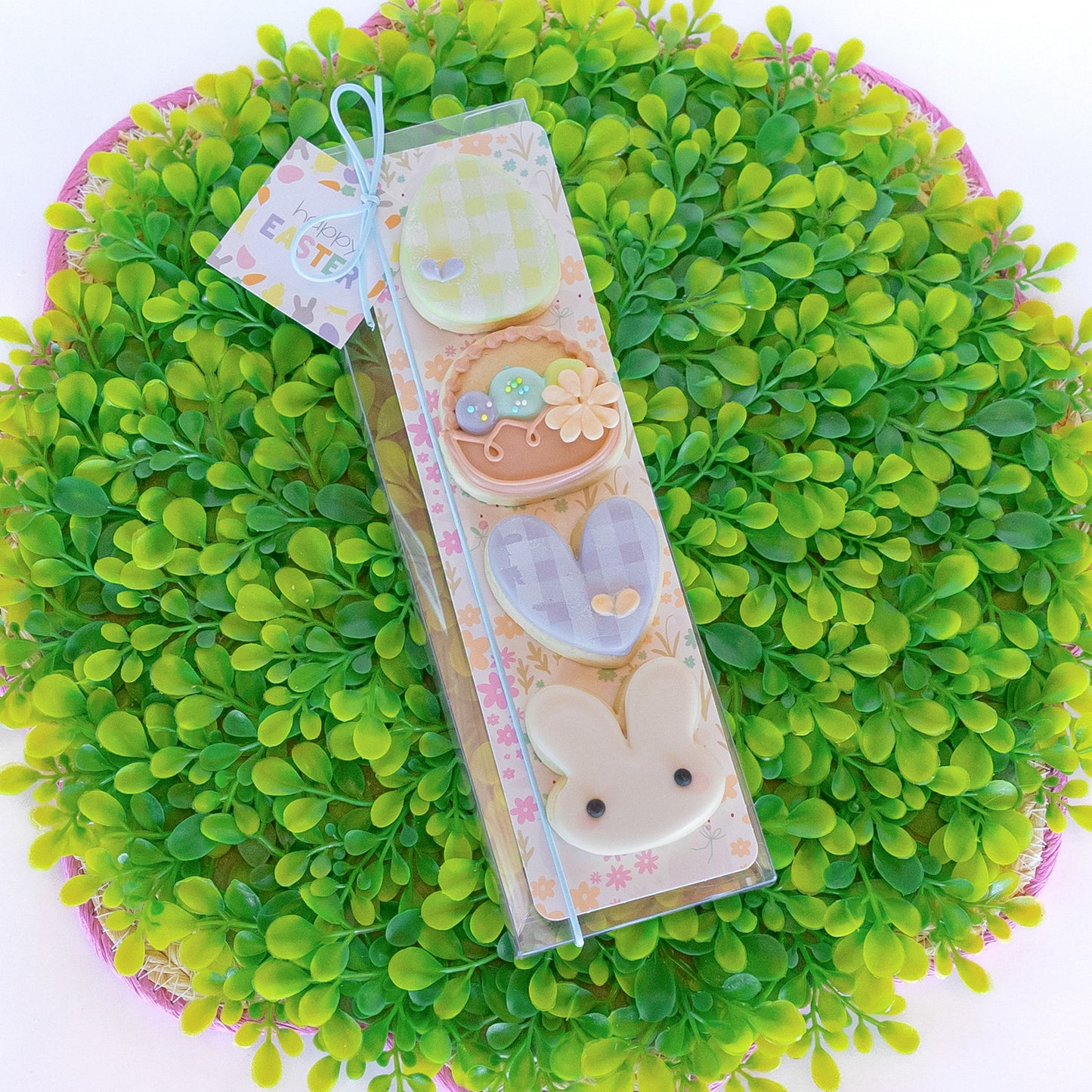 Happy Easter, Mini Cookie, 4 pack